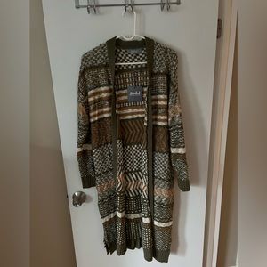 Marled Knit Sweater Size Medium